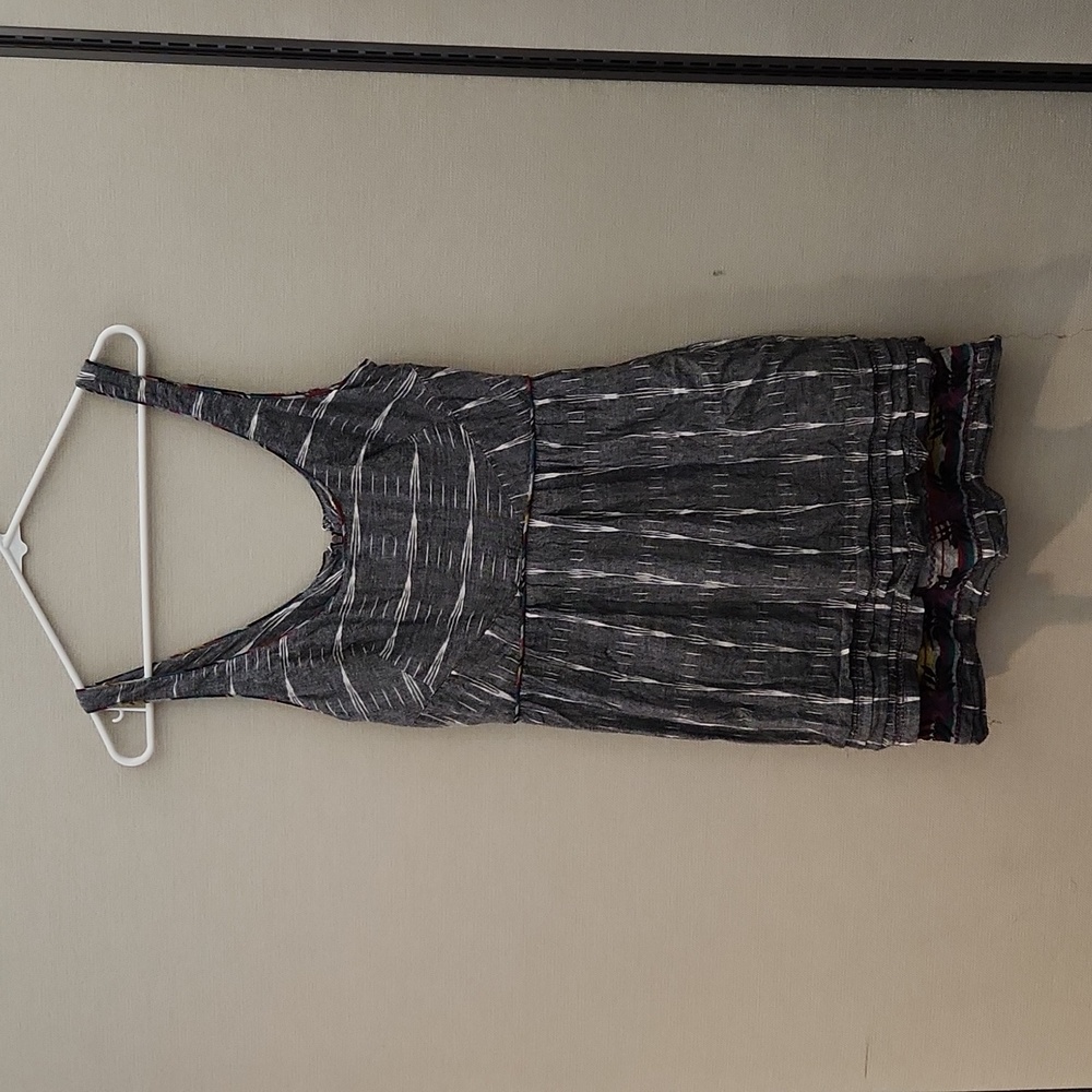 Free People New Romantics Weather Vane Ikat Dress Size 12 - Picture 2 of 15